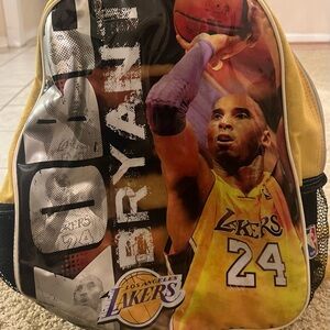 Vintage Kobe Bryant Lakers Backpack #24